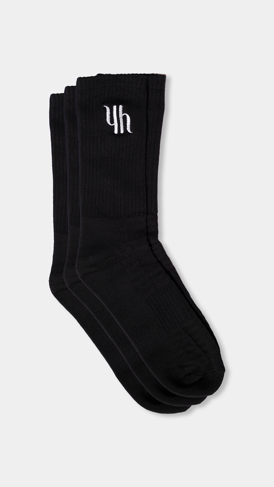 ADINKRA Crew Socks 3PK